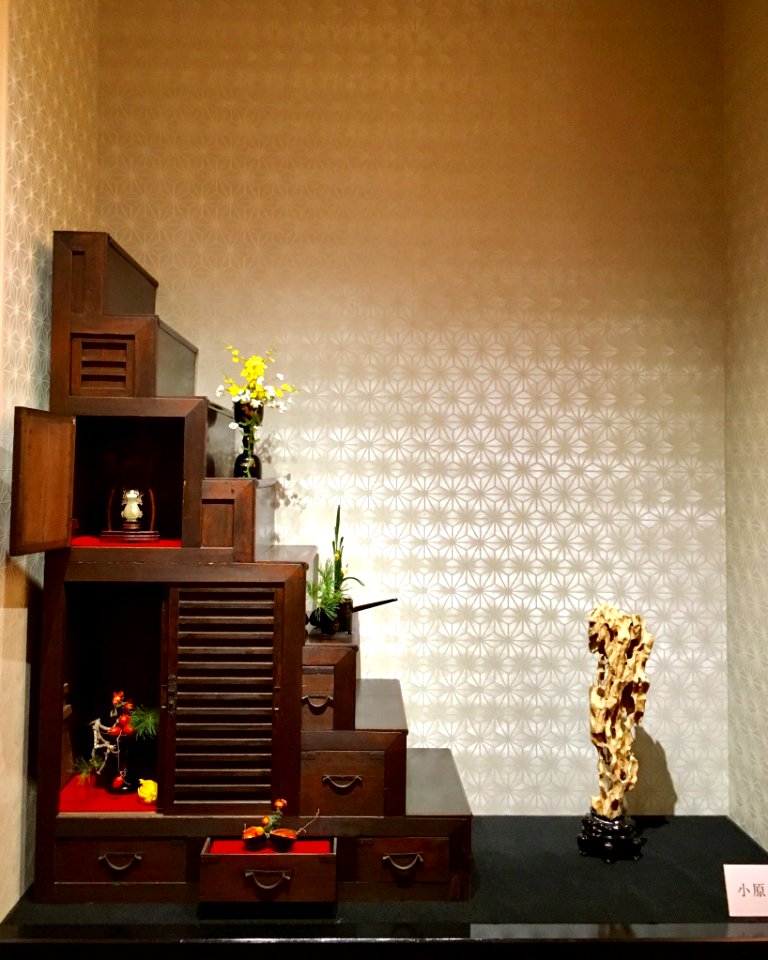 Ikebana exhibition at Meguro Gajoen 2018 49