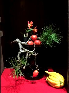 Ikebana exhibition at Meguro Gajoen 2018 51