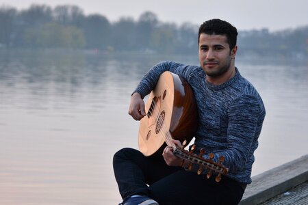Oud music abendstimmung