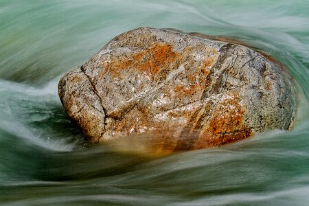 Verzasca water and stone switzerland photo