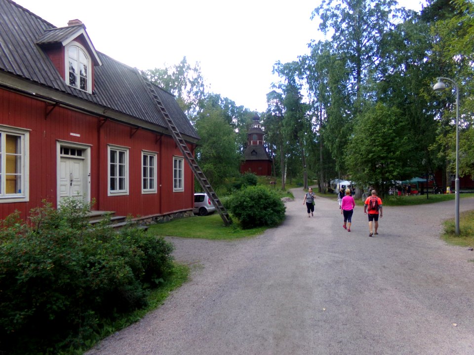 Iisalmi parsonage and Antti square