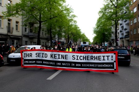 Ihr seid keine Sicherheit demonstration 2021-05-08 128