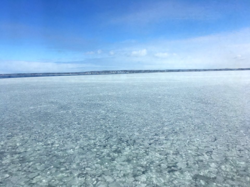 Ice outside Tallinn