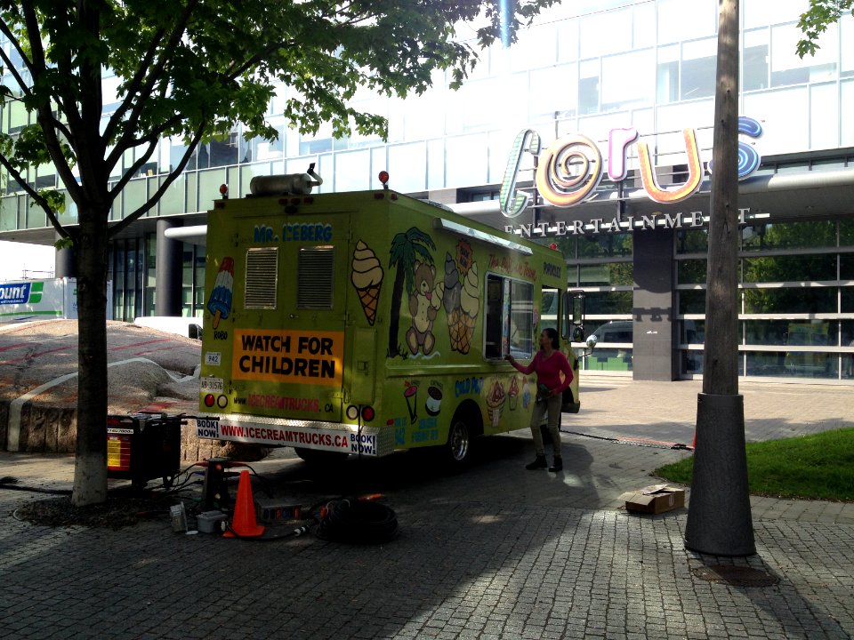 Ice Cream Truck at Corus Quay