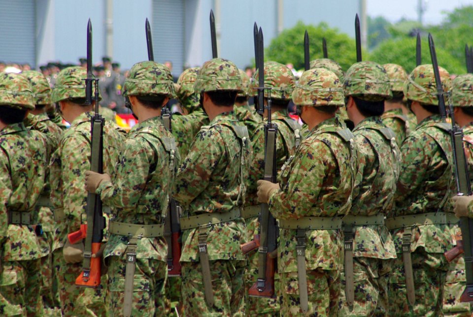 JGSDF Type64 rifle 20120520-01