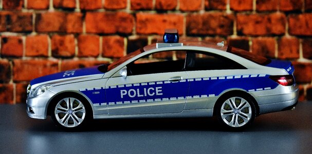 Police patrol car vehicles