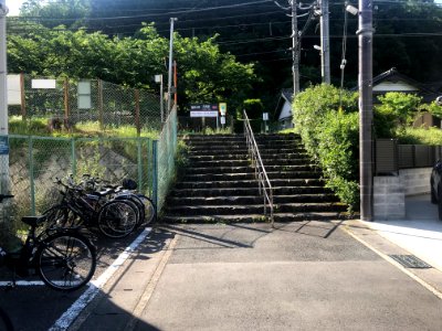 Ichihara station stairs to the south end 20200523
