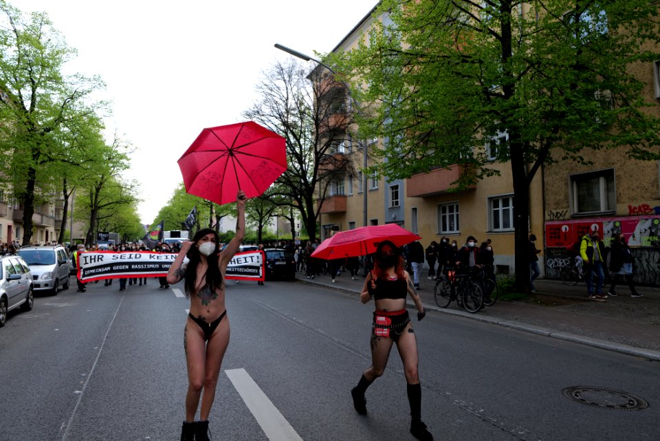 Ihr seid keine Sicherheit demonstration 2021-05-08 124