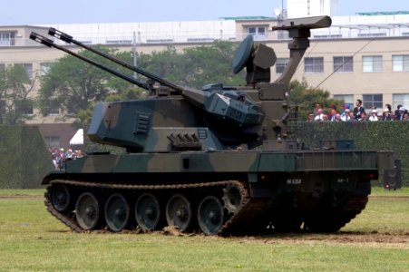 JGSDF Type 87 Self-Propelled Anti-Aircraft Gun 20140429-04