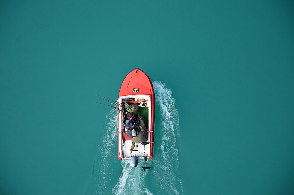 Fishing vessel navigation motor boats photo