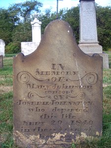 Johnston (Mary), Robinson Run Cemetery, 2015-09-27, 01