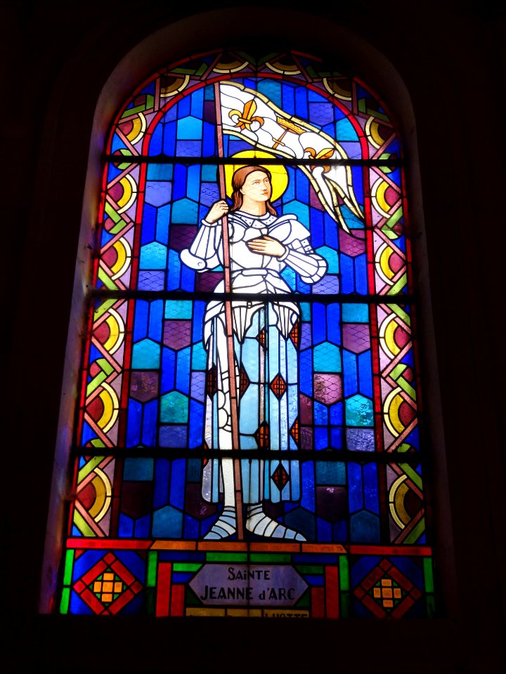 Joncourt (Aisne) église, vitrail 02