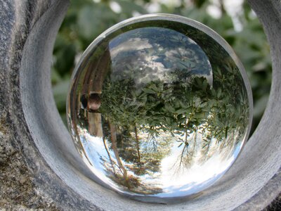 Ball glass mirroring