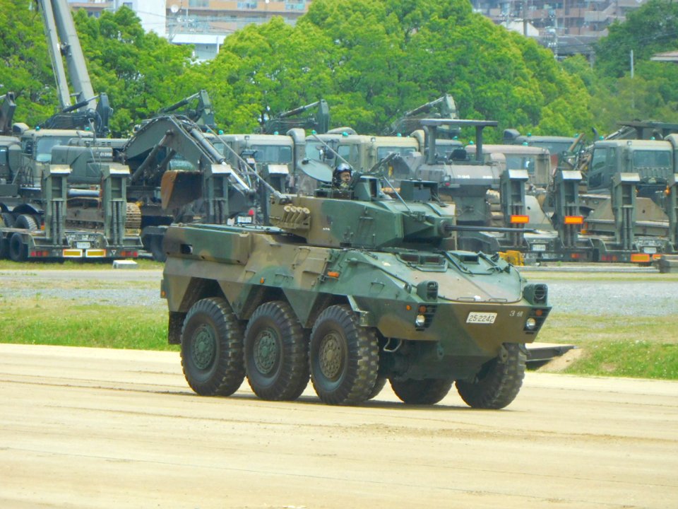 JGSDF Type 87 RV at the Camp Okubo