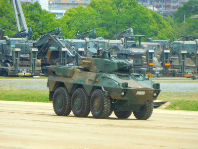 JGSDF Type 87 RV at the Camp Okubo