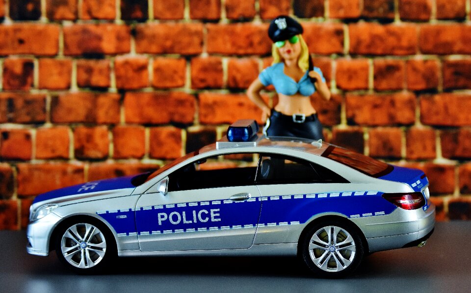 Patrol car ordnungshüter funny