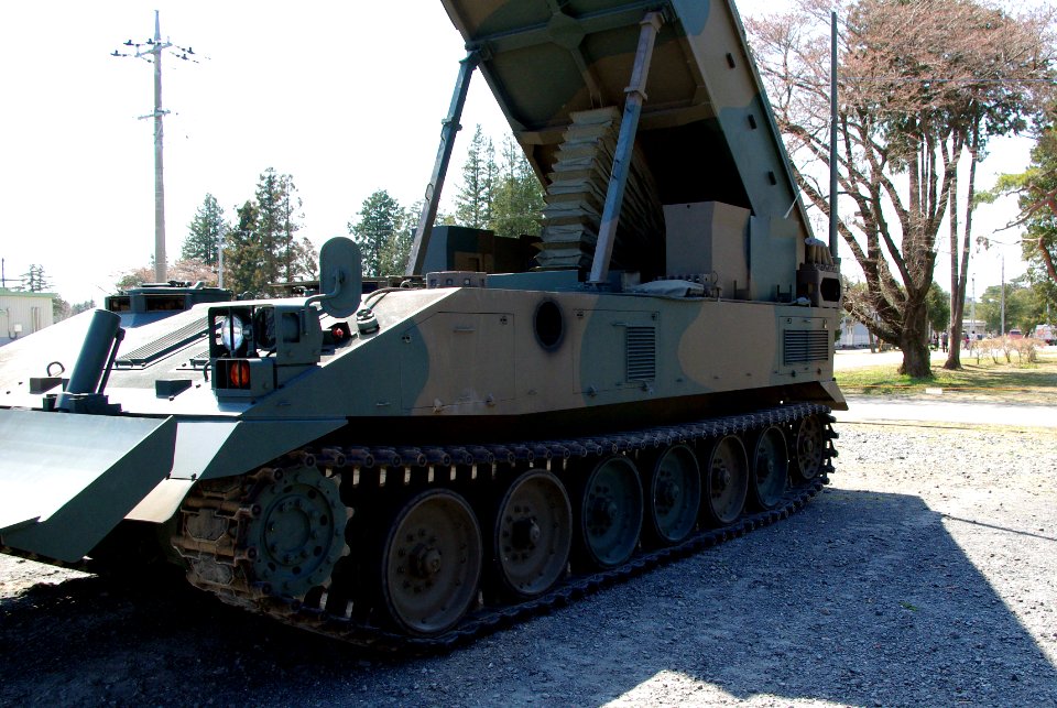 JGSDF Type92 Mine clearing vehicle 20120408-06