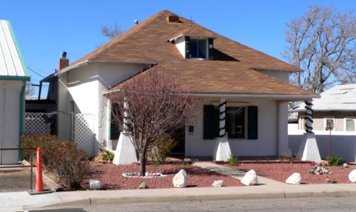 Johnson-Tillotson house (Willcox, AZ) from SE 3