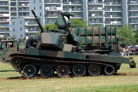 JGSDF Type 87 Self-Propelled Anti-Aircraft Gun 20120429-03