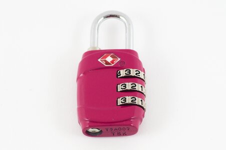 Combination lock colors travel