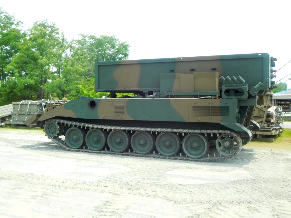 JGSDF Type 92 Mine Clearance Vehicle at the Camp Okubo 003