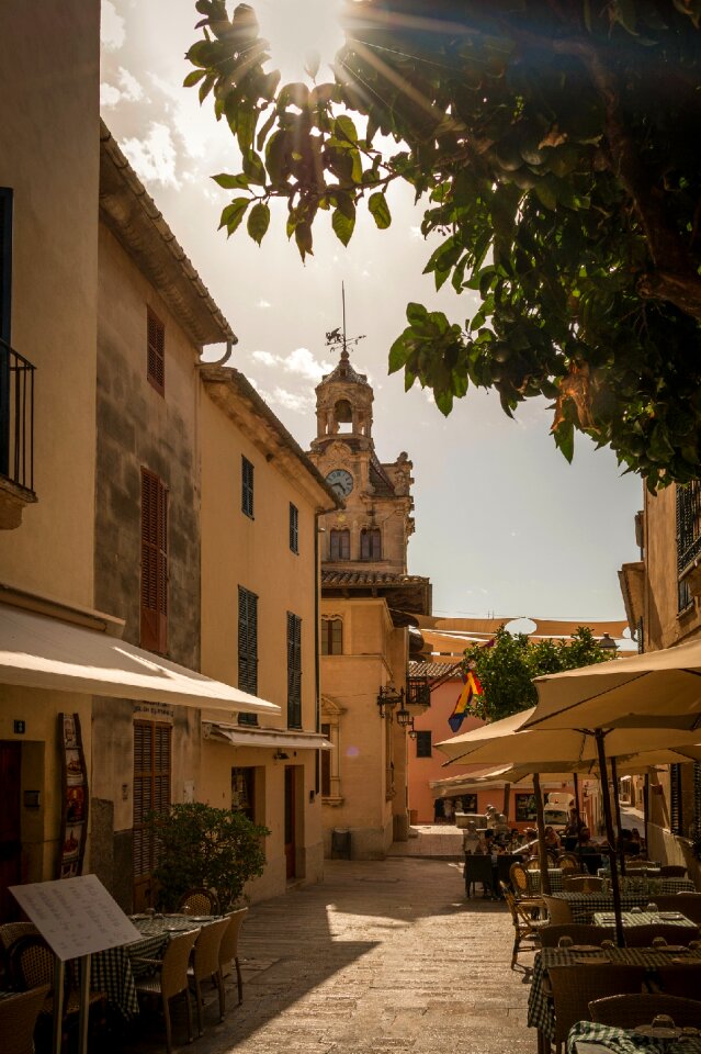 City old town architecture