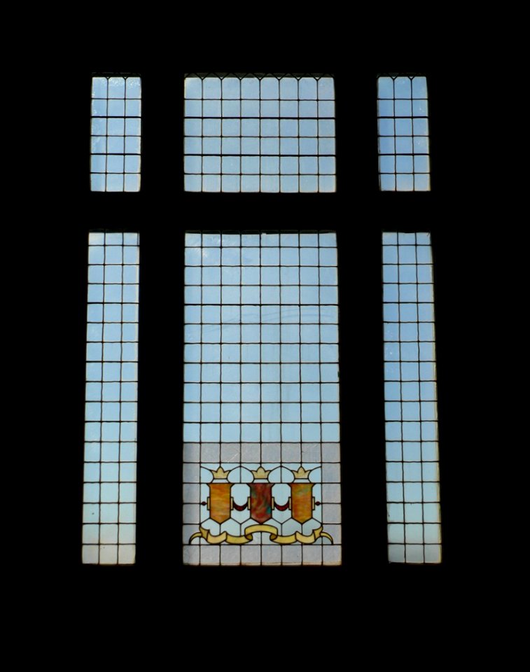 Johnston Memorial Building window