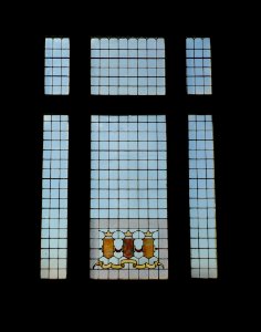 Johnston Memorial Building window