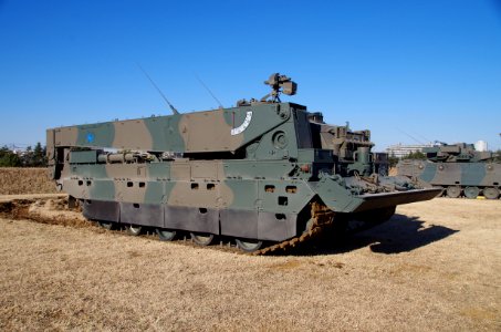 JGSDF Type11 Armoured Recovery Vehicle 20160110-01