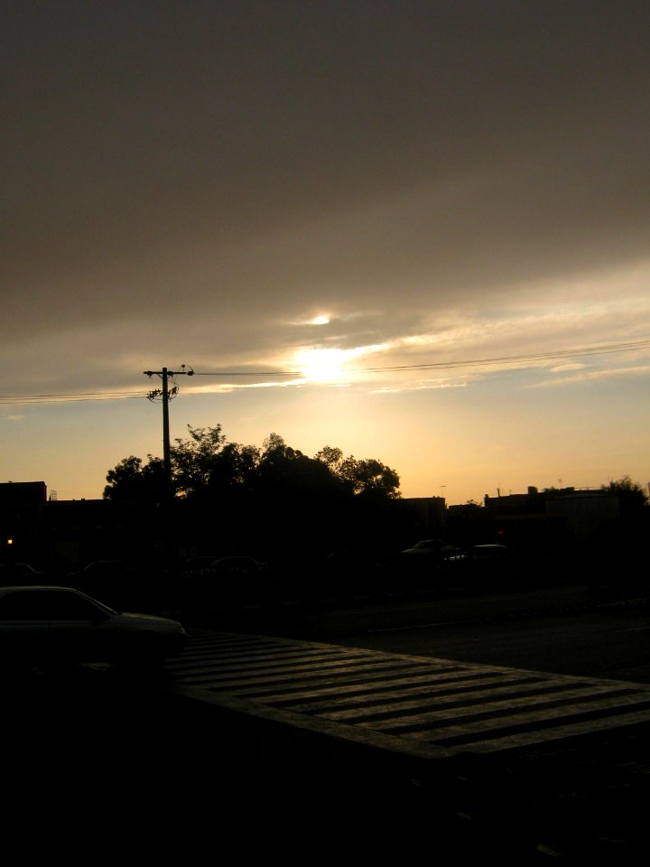 Jomhouri (Republic) blv - at evening - Nishapur 16