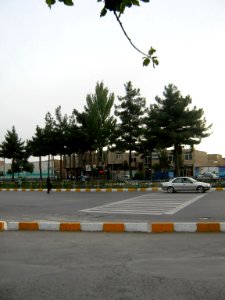 Jomhouri (Republic) blv - at evening - Nishapur 12