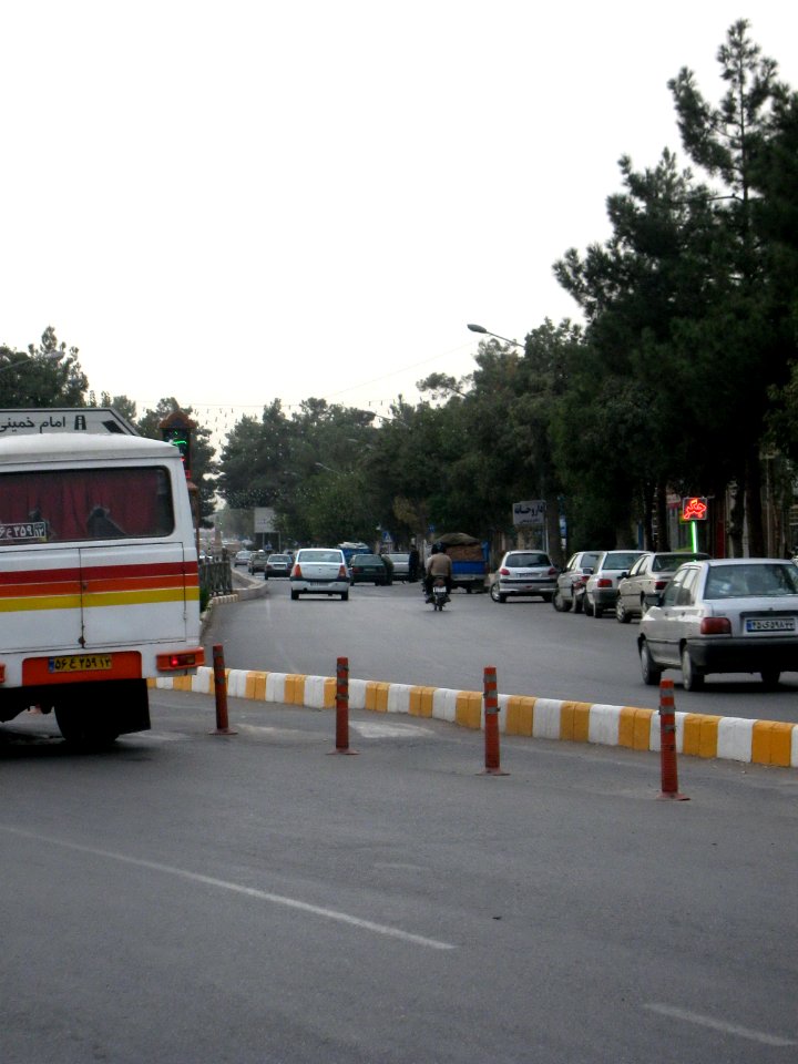 Jomhouri (Republic) blv - at evening - Nishapur 06