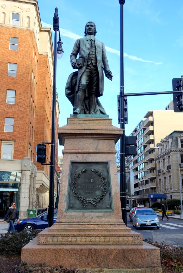 John Witherspoon memorial - Washington, DC - DSC07740