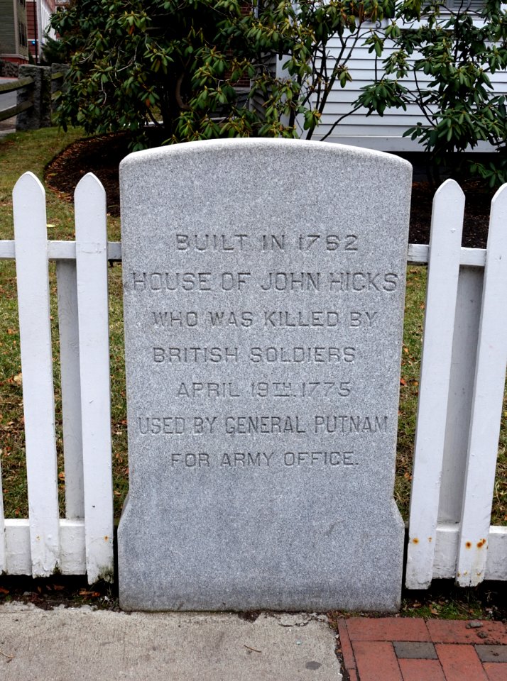 John Hicks marker - Cambridge, MA - DSC07272