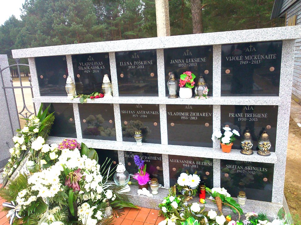 Jonava cemetery columbarium