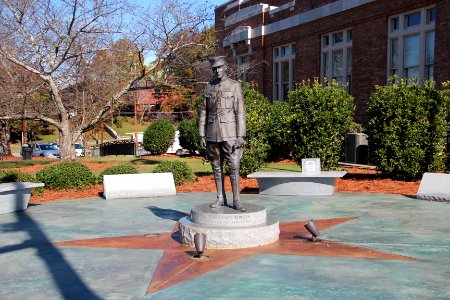 John Henry Towers statue, Rome, GA Nov 2017