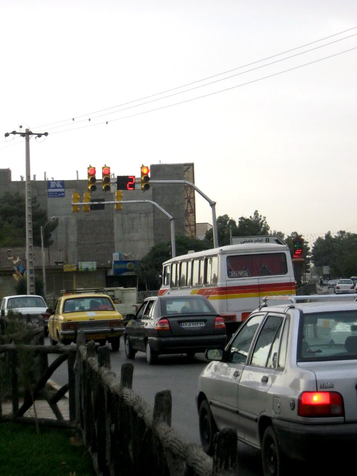 Jomhouri (Republic) blv - at evening - Nishapur 09