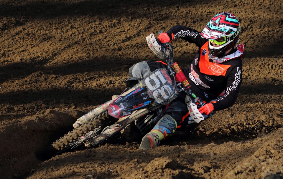 Motocross honda moto