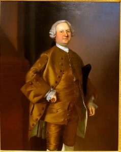 Jonathan Simpson by Joseph Blackburn, 1758, oil on canvas - Currier Museum of Art - Manchester, NH - DSC07366