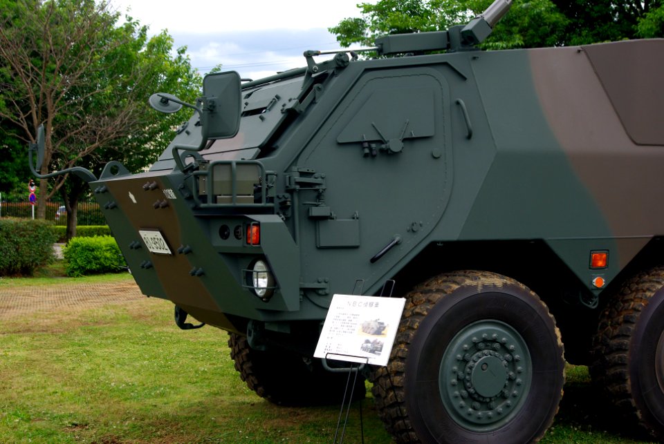 JGSDF NBC reconnaissance vehicle 20120610-13