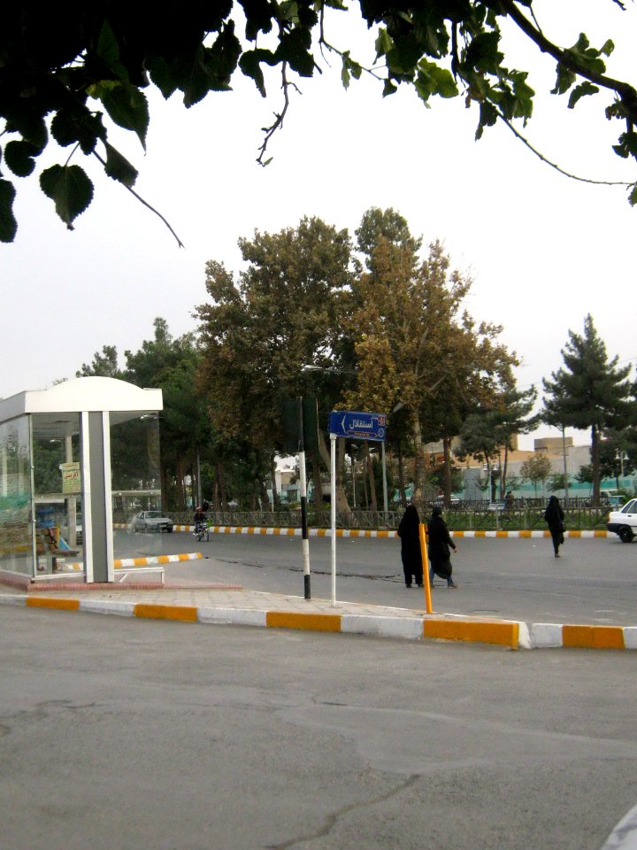 Jomhouri (Republic) blv - at evening - Nishapur 11