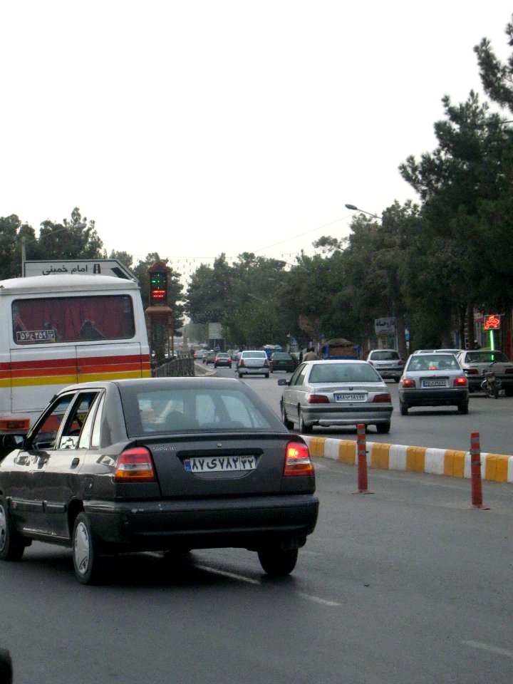 Jomhouri (Republic) blv - at evening - Nishapur 07
