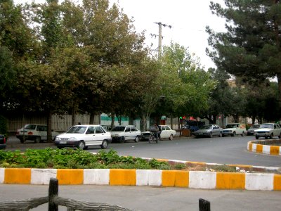 Jomhouri (Republic) blv - at evening - Nishapur 03