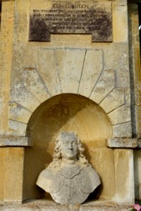 John Hampden - Temple of British Worthies, Stowe - Buckinghamshire, England - DSC08482
