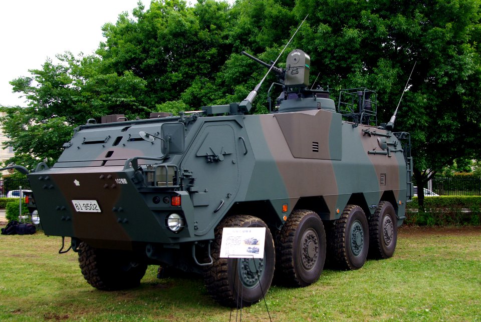 JGSDF NBC reconnaissance vehicle 20120610-12