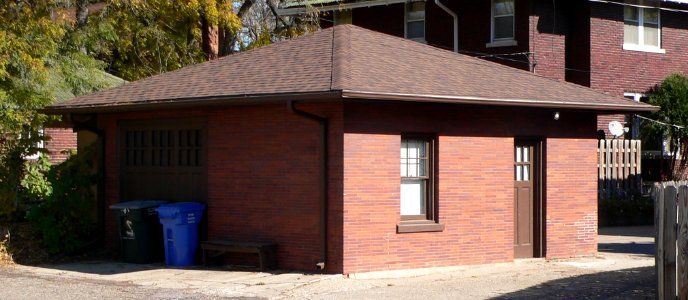 John H. Kelly house garage