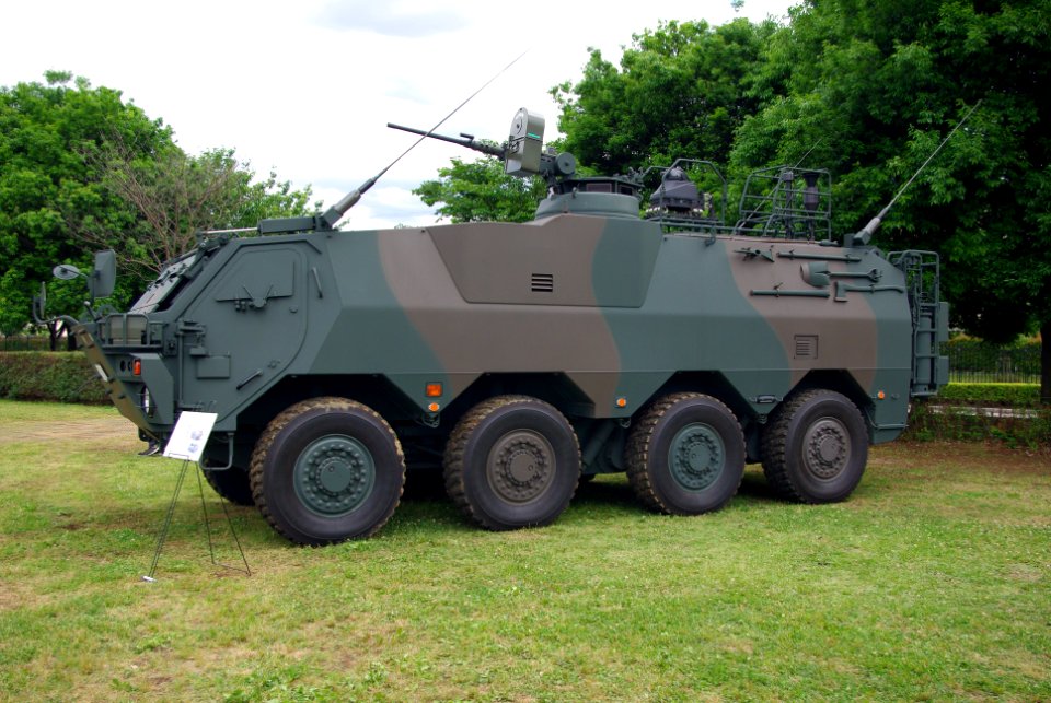 JGSDF NBC reconnaissance vehicle 20120610-11