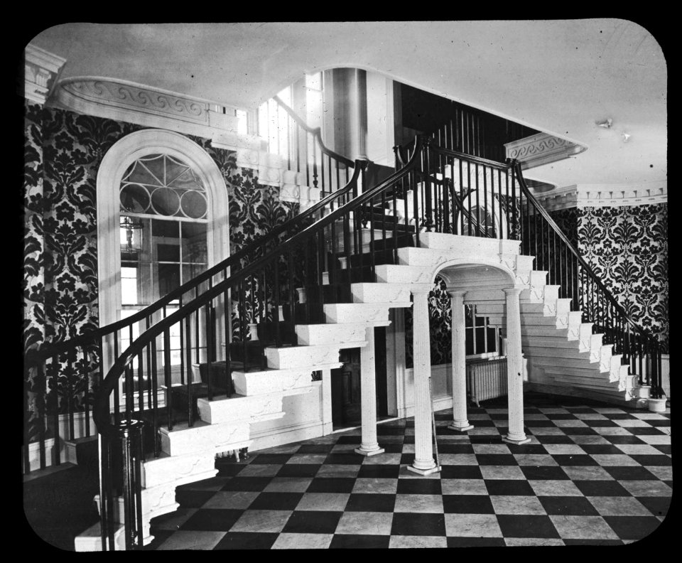 Joseph Barrell House, 1792 staircase