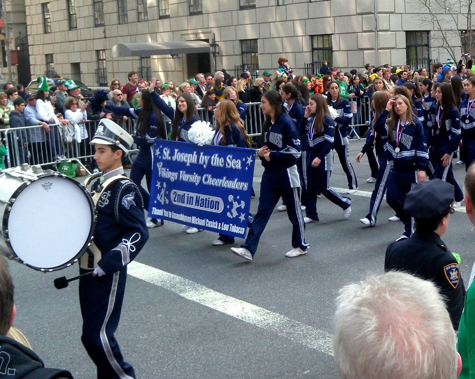 Joseph by the sea HS cheerleaders Pat day 67 jeh
