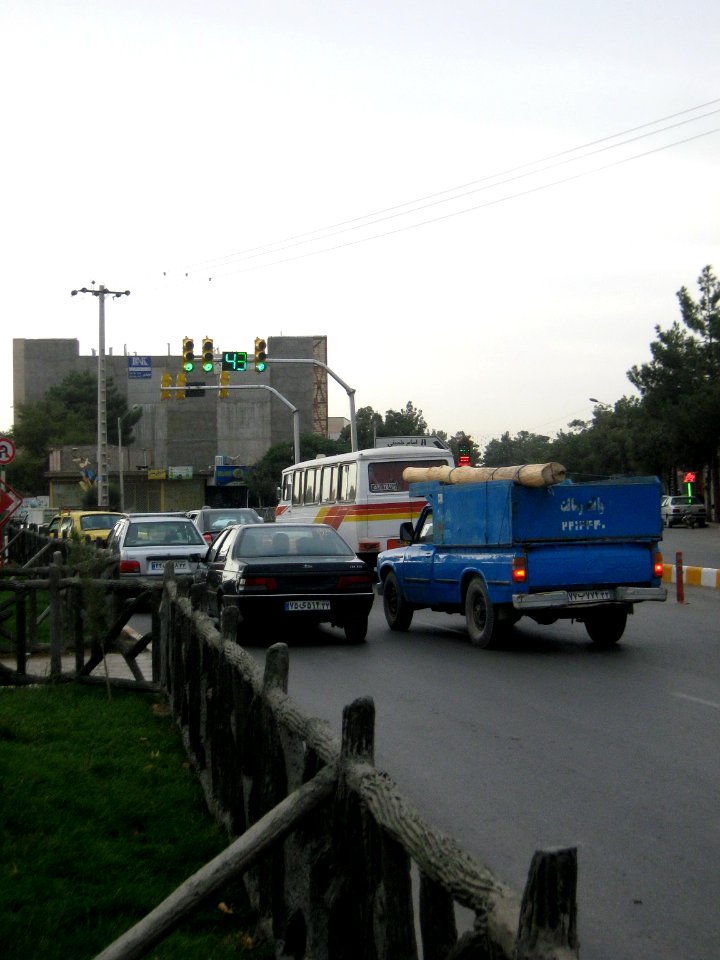 Jomhouri (Republic) blv - at evening - Nishapur 10